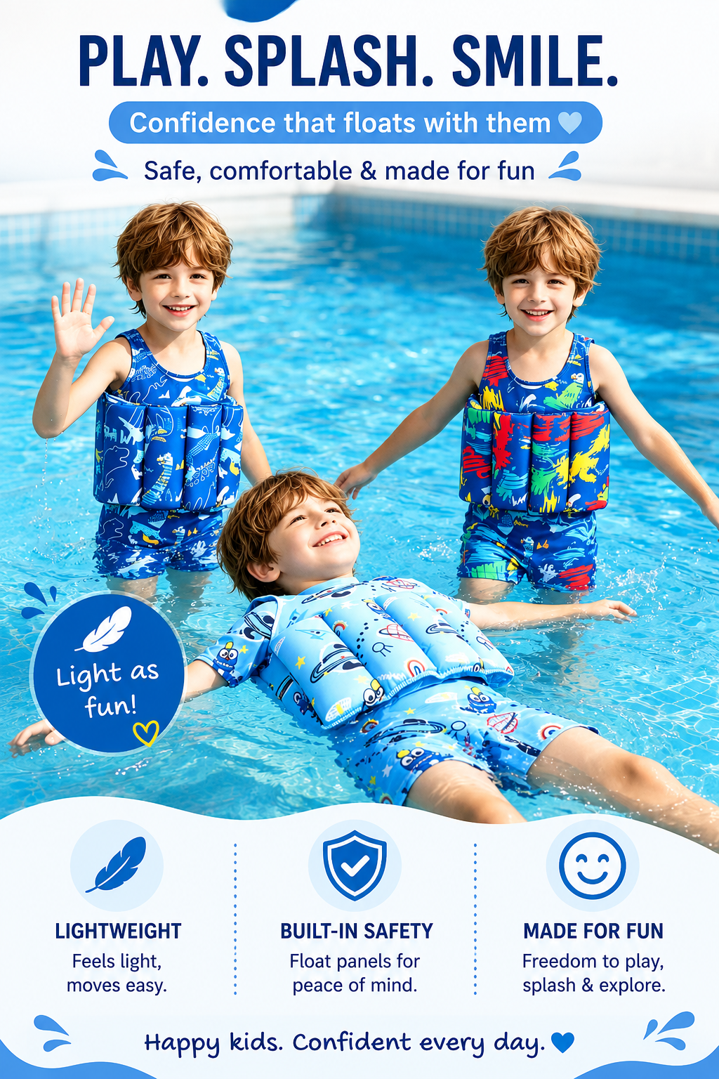 SwimSafe Float Swimsuit